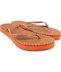 Havaianas Orange Slim Flatform Loop, size UK 8 EU 41 👠 — front