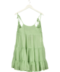 Vero Moda Green VMLESLEY BEACH DRESS, size UK XXS — front
