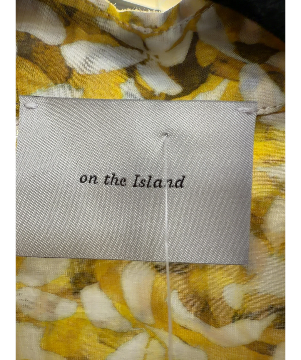 on the Island Yellow Colour, size UK 16 — detail