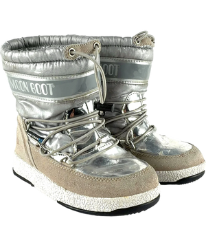 Moon Boot Metallic Snow Boots UK 9