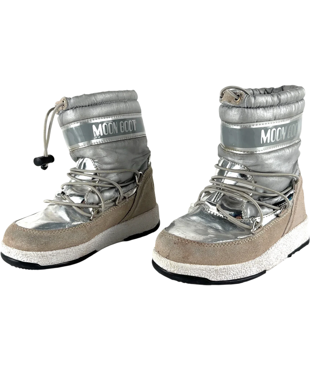 Moon Boot Metallic Colour, size UK 9 EU 26.5 👼 — label