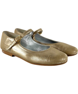 Papouelli Avery Mary Jane Metallic Brown UK 12.5