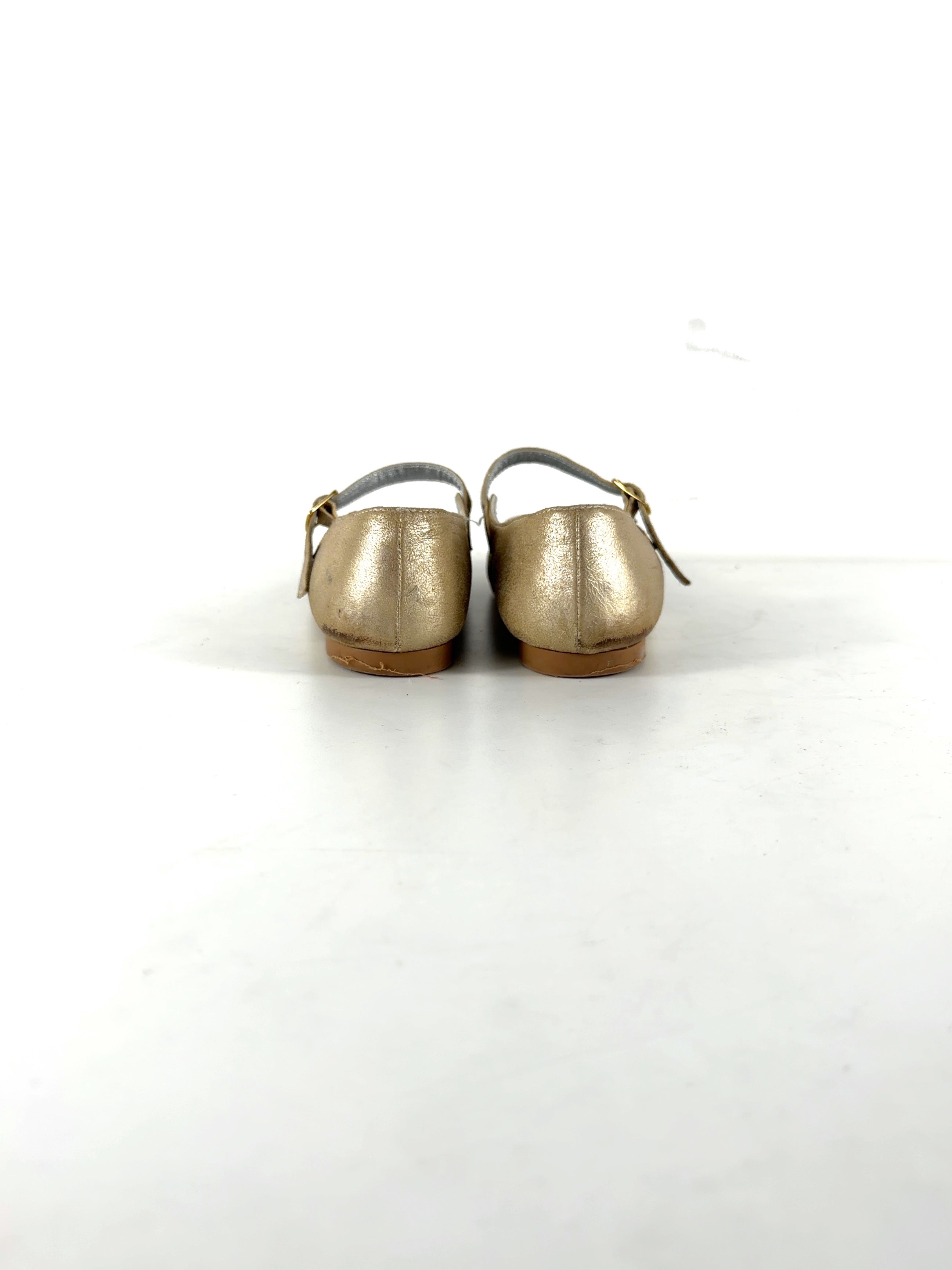 papouelli gold Avery Mary Jane, size UK 12.5 EU 31 👼 — back