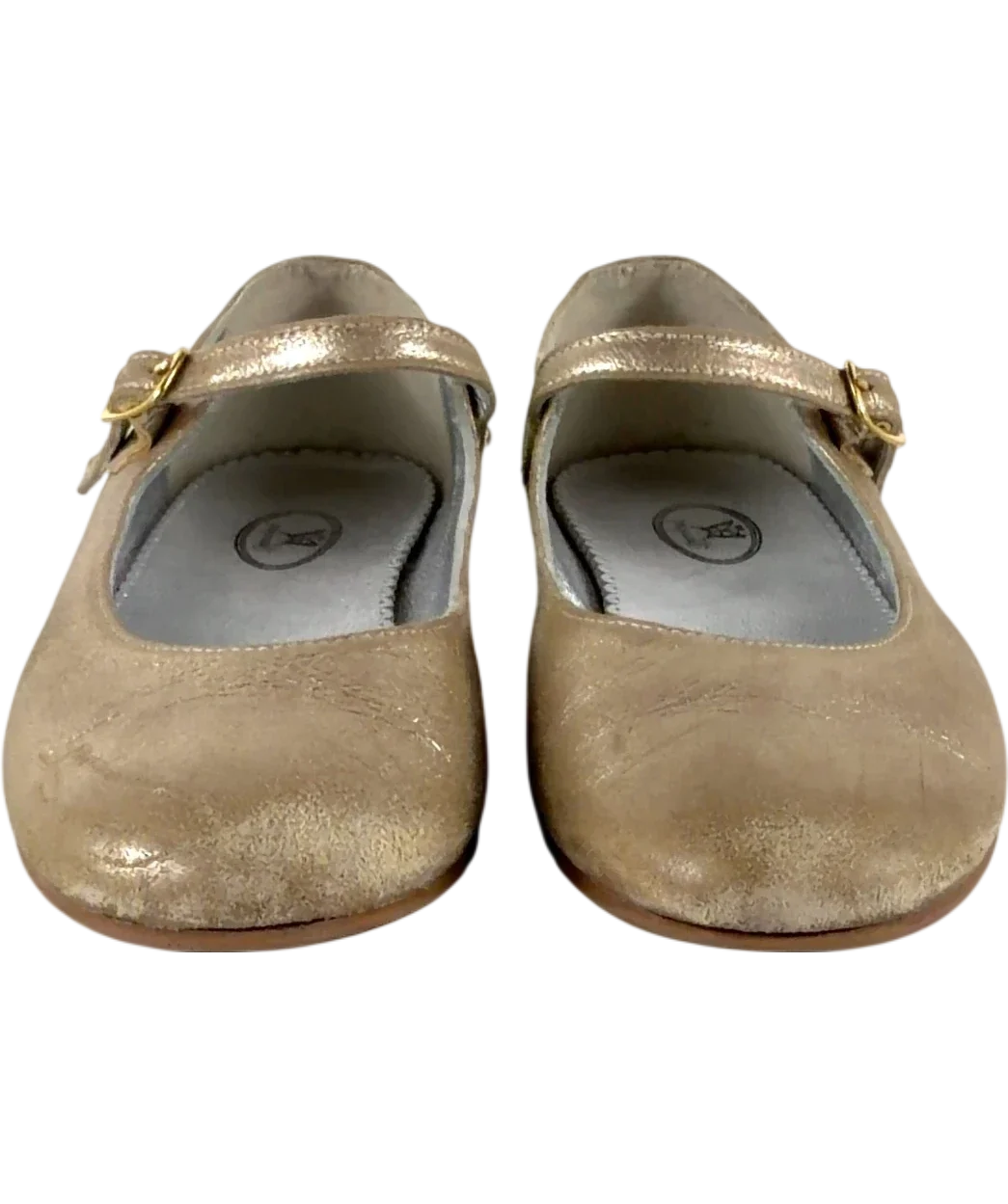 papouelli gold Avery Mary Jane, size UK 12.5 EU 31 👼 — detail