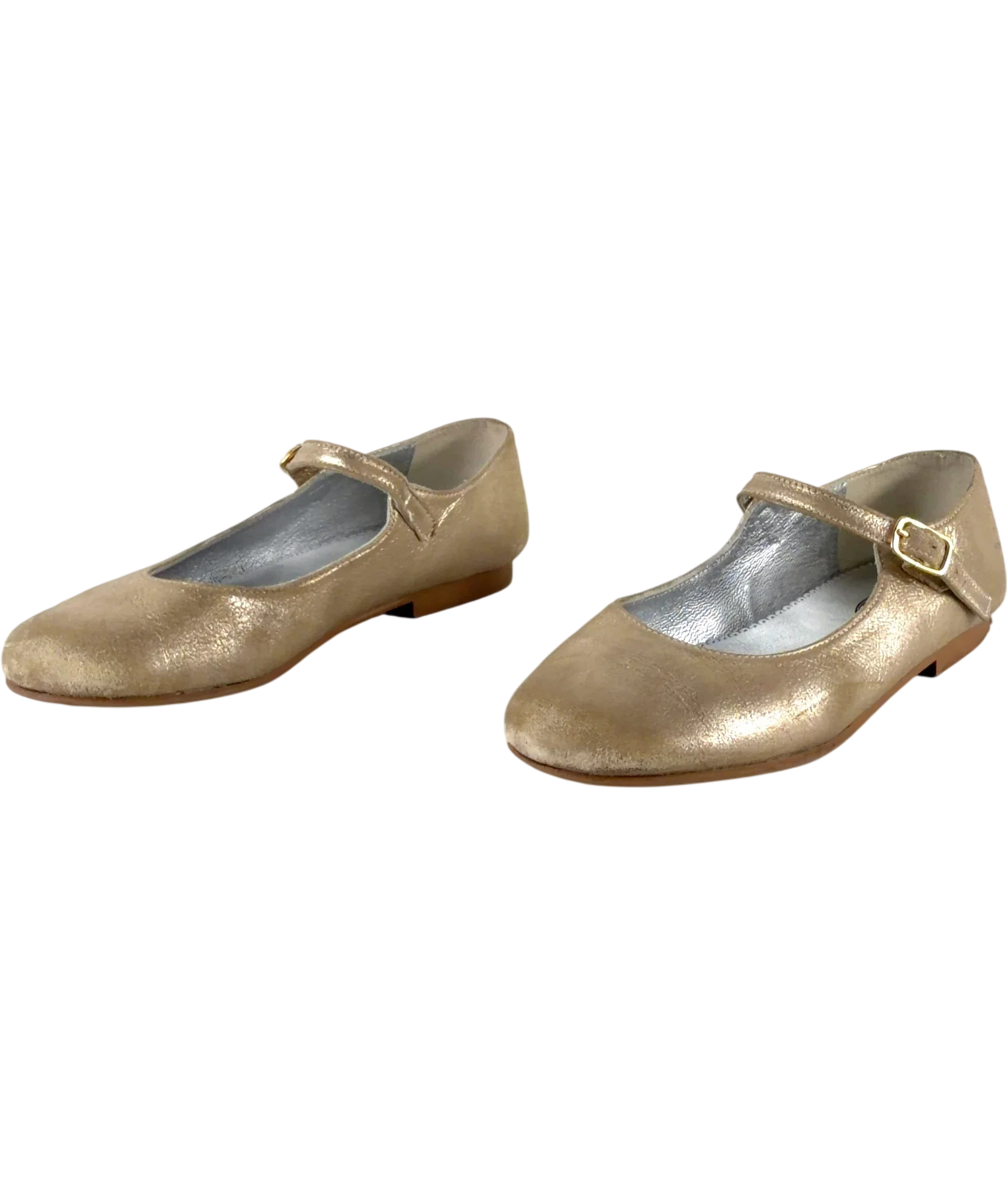 papouelli gold Avery Mary Jane, size UK 12.5 EU 31 👼 — label