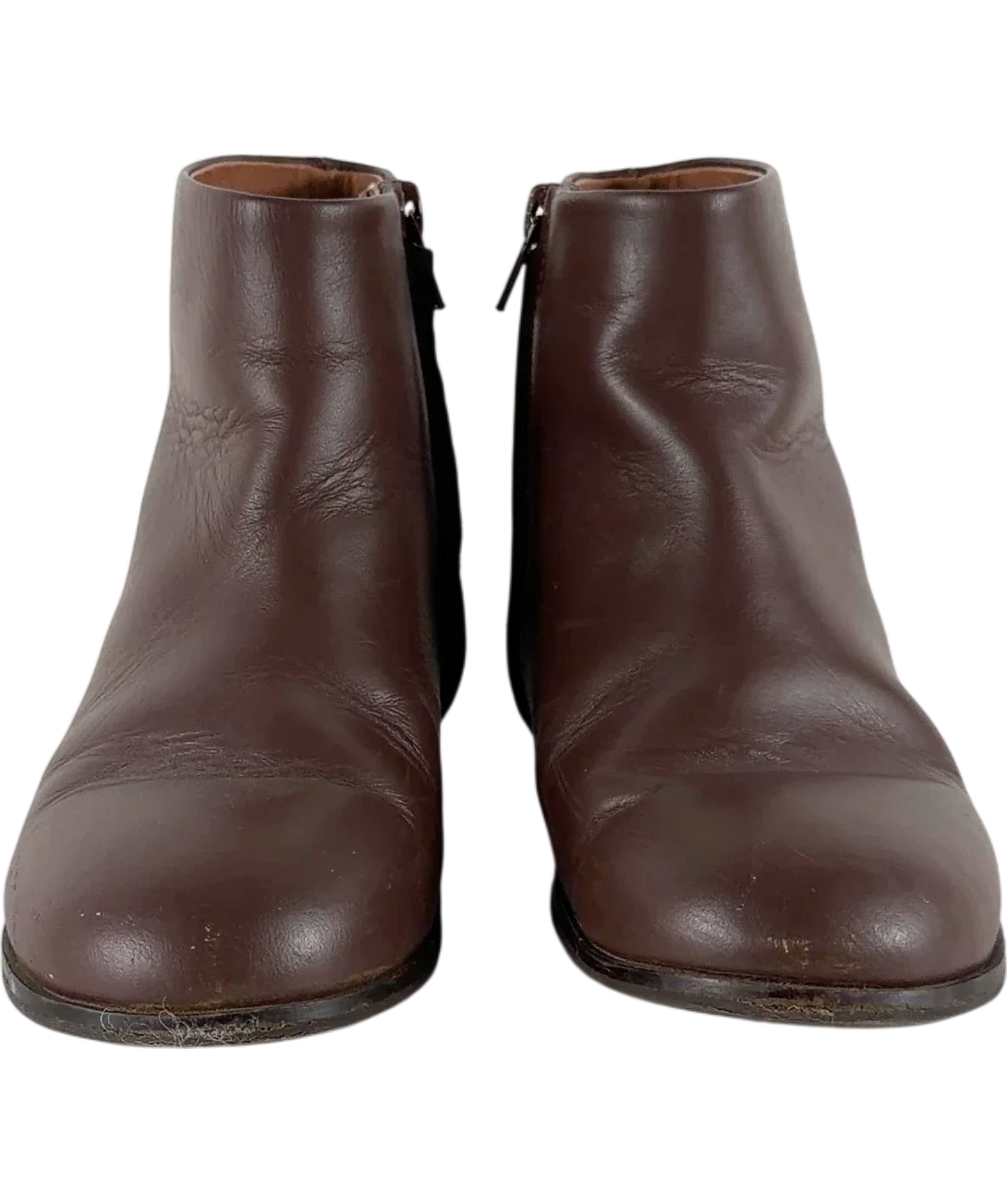 Age of Innocence Brown Ankle Boot EU 31 — Front (both, face on)