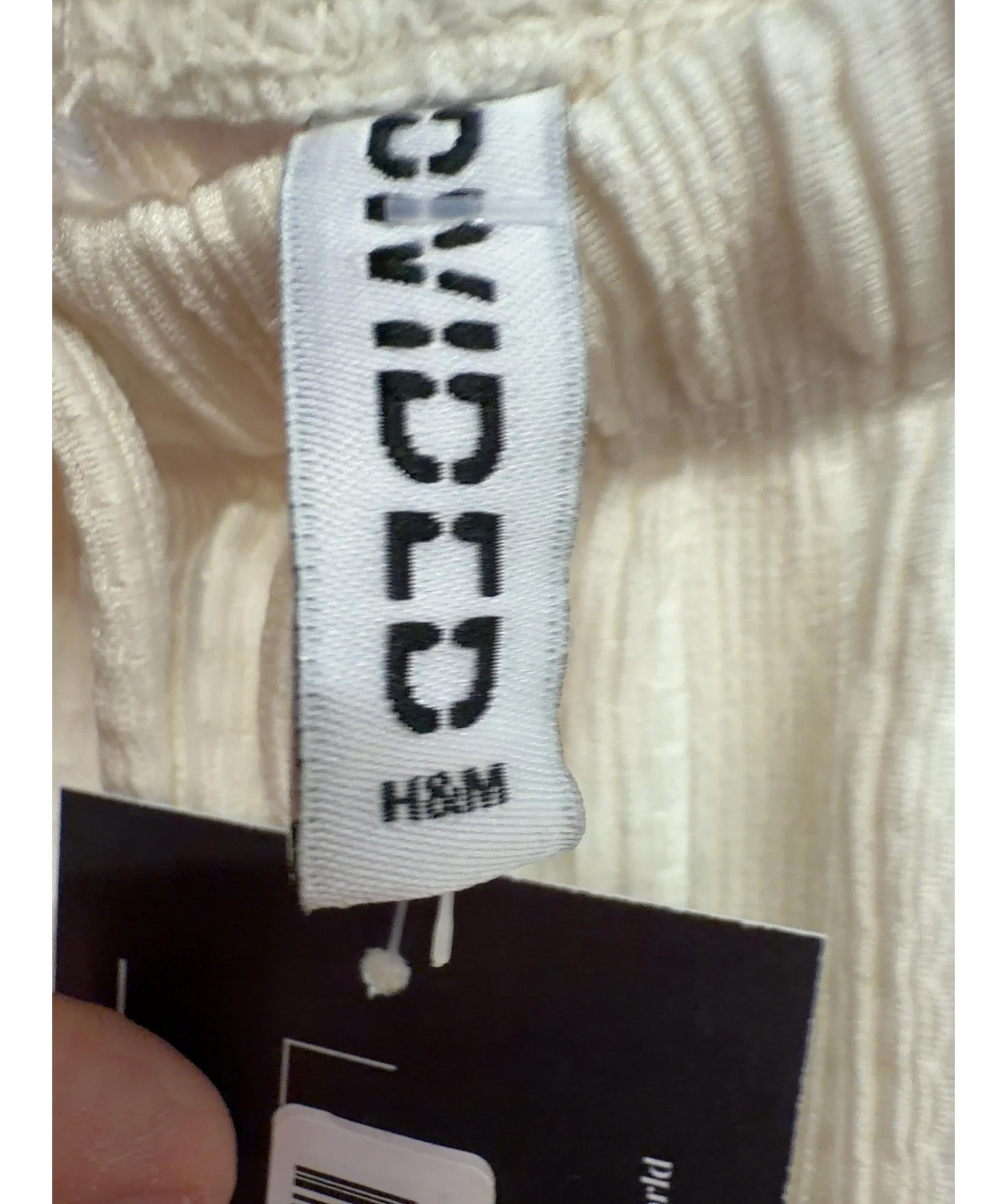 H&M White Colour, size UK S — detail