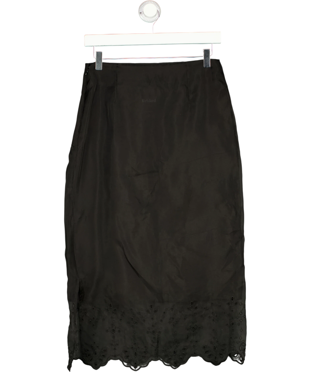 H&M Black Colour, size UK 8 — back
