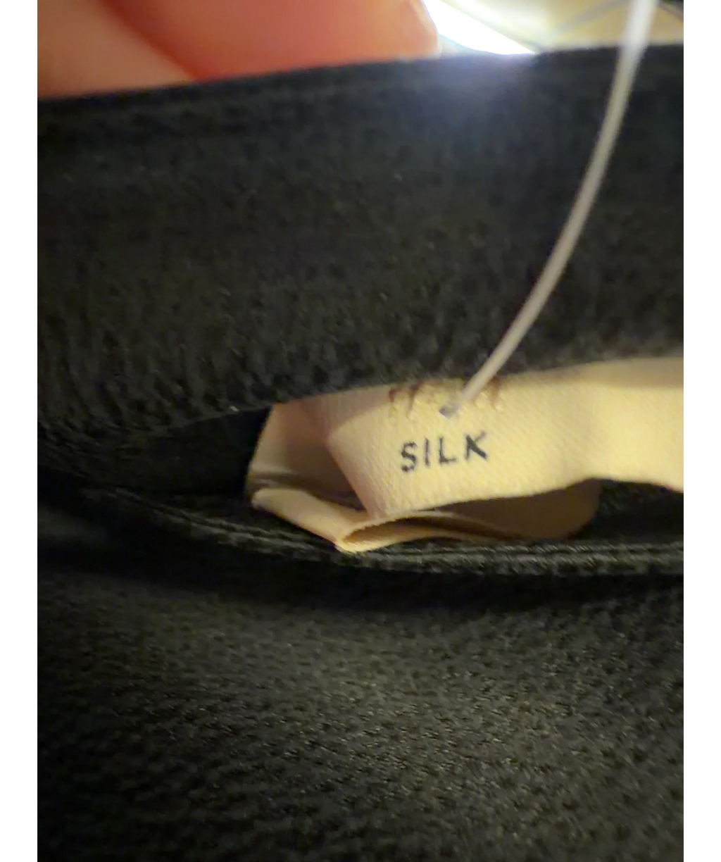 H&M Black Colour, size UK 8 — label