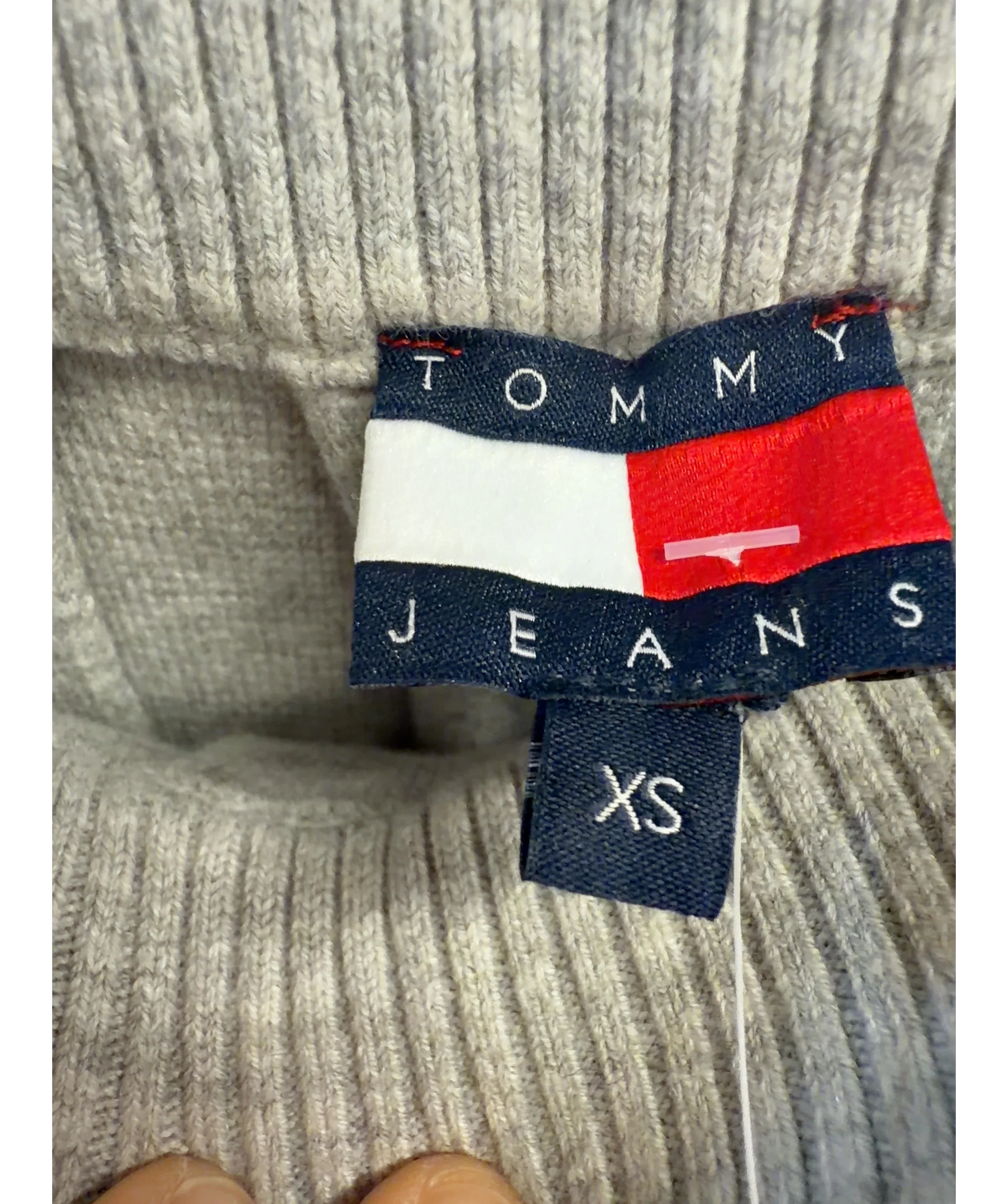 Tommy Jeans Grey Colour, size UK XS — care label