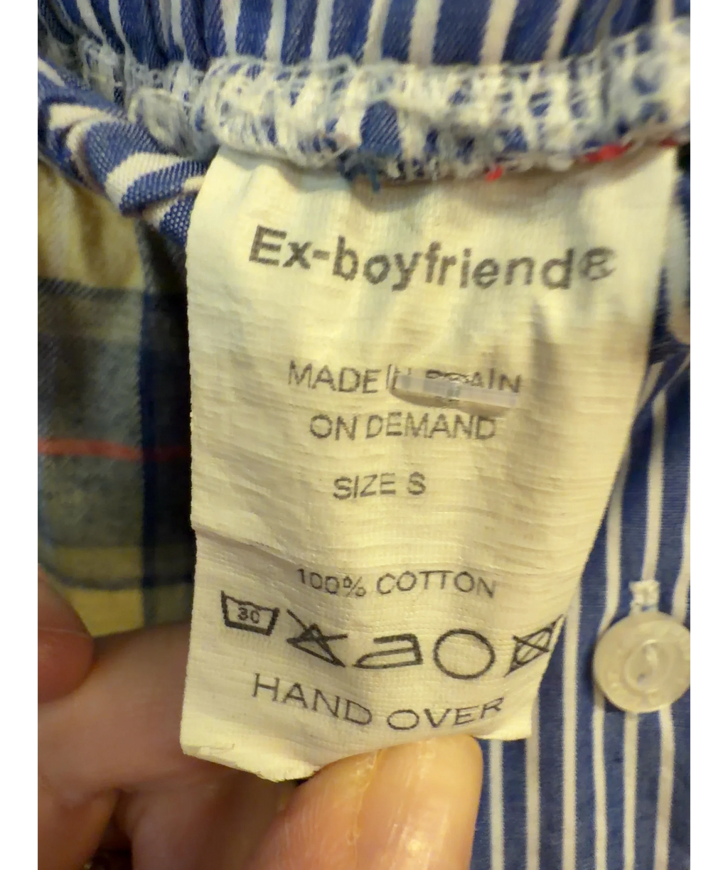 Hand Over Yellow The Ex-Boyfriend César shorts, size UK S — care label