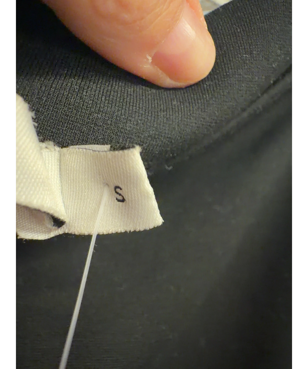 NA-KD Black Colour, size UK S — care label