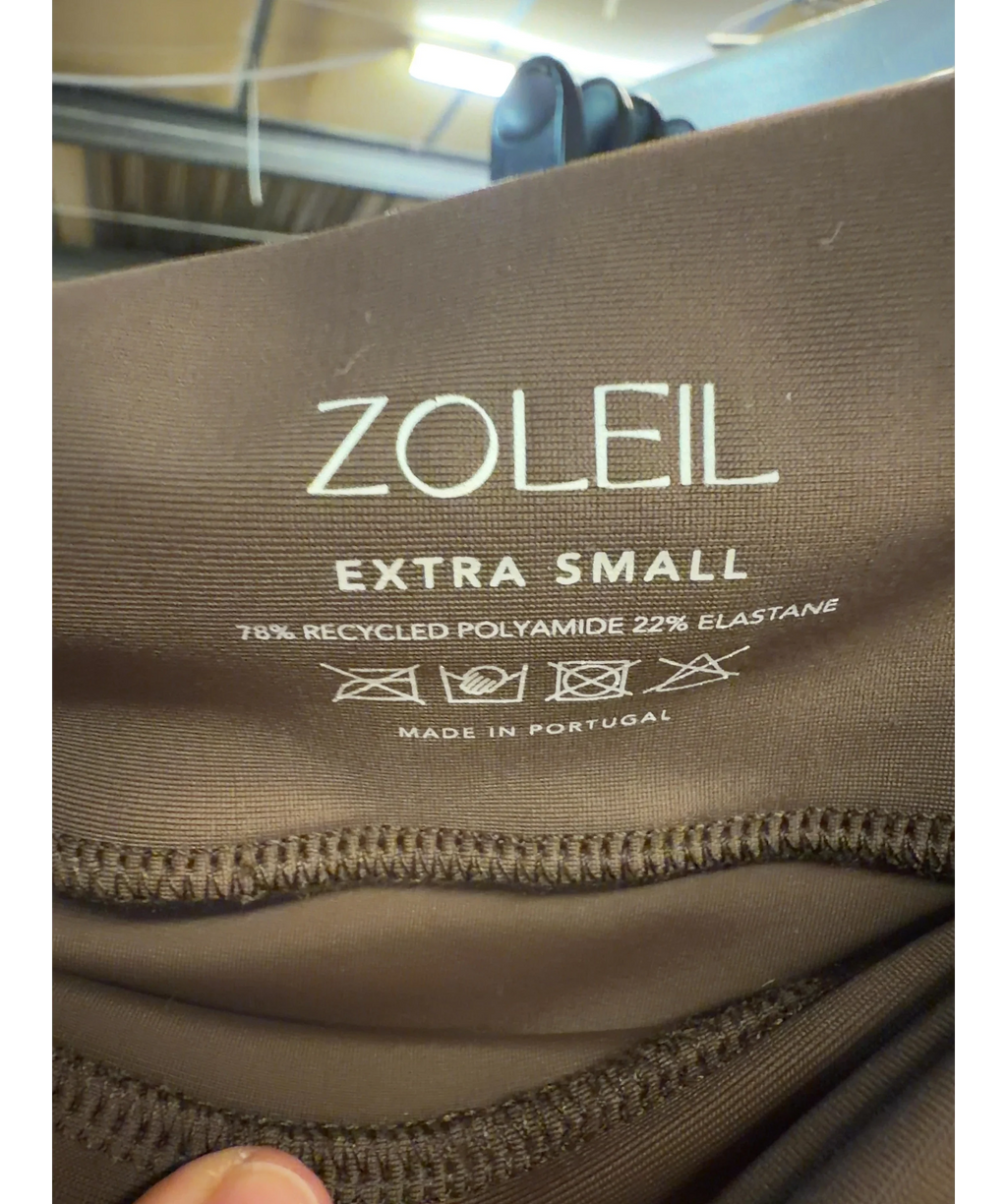 ZOLEIL Brown Colour, size UK XS — care label
