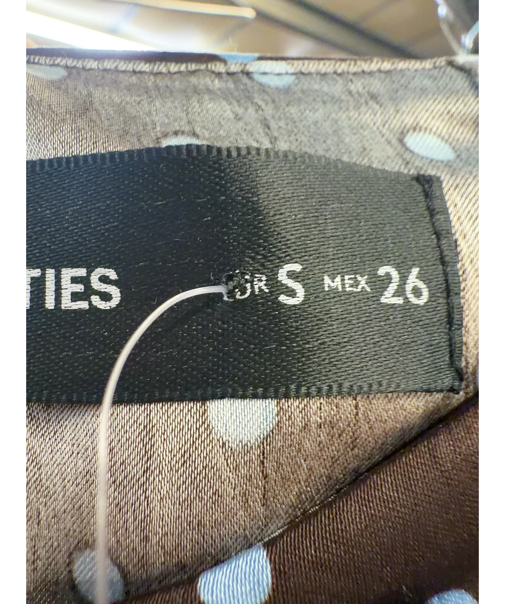 Lefties Brown Colour, size UK S — care label