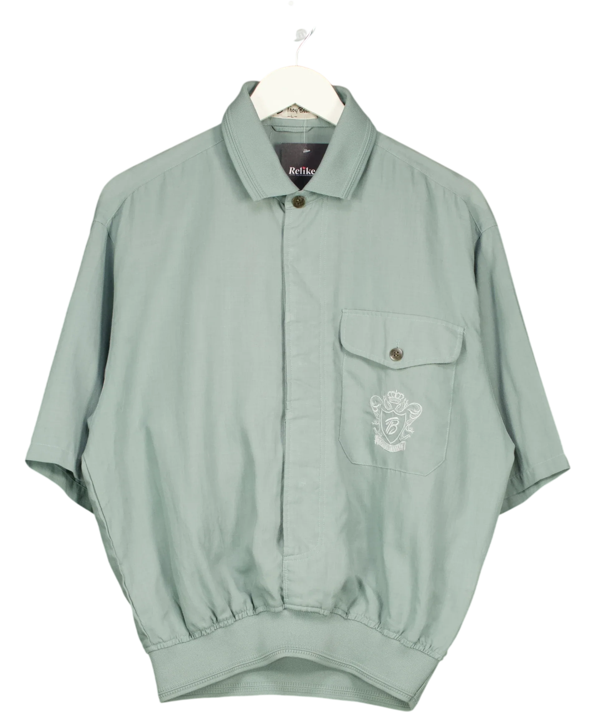 Troy Bros Green Colour, size UK L — front