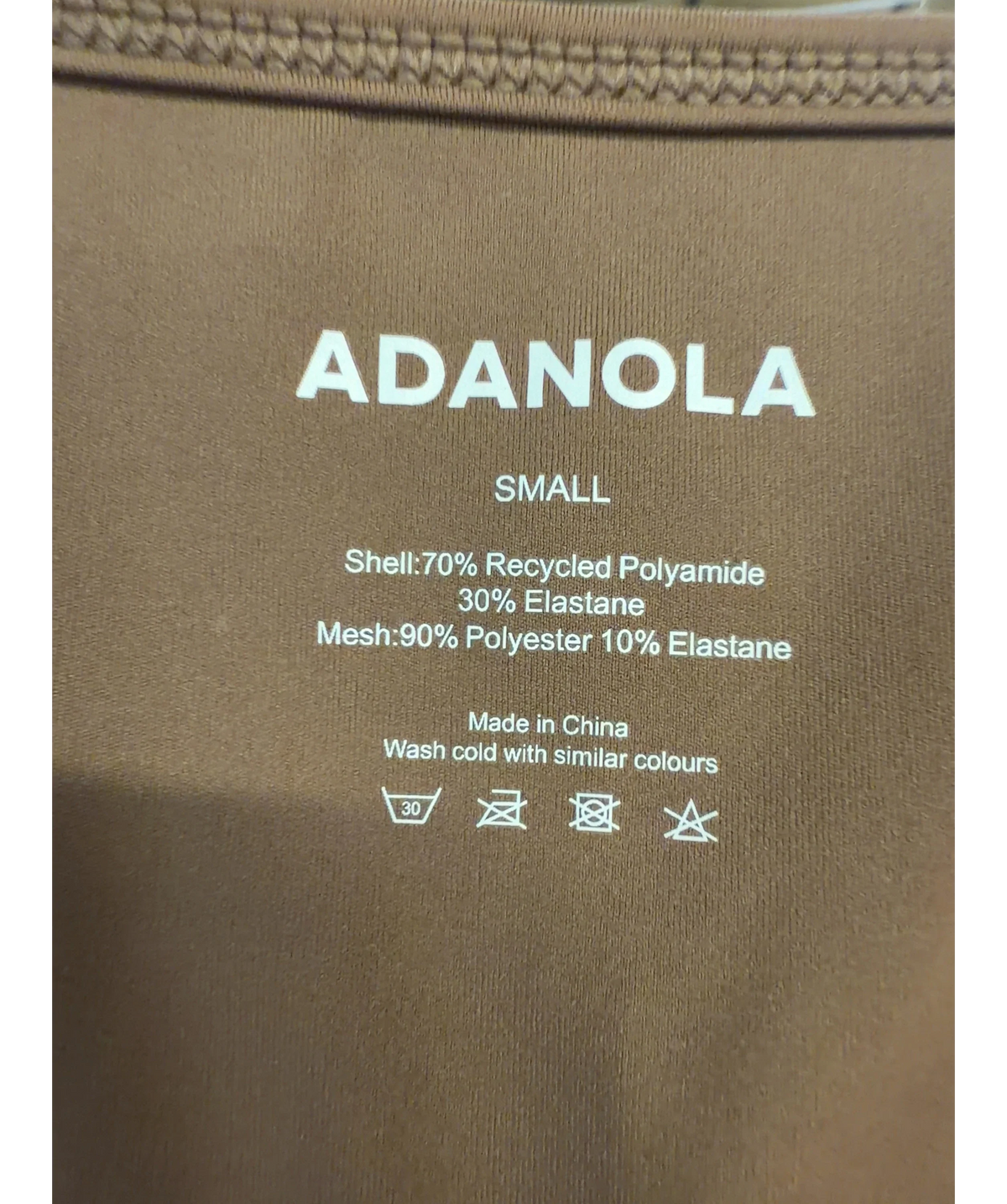 Adanola brown Colour, size UK S — detail