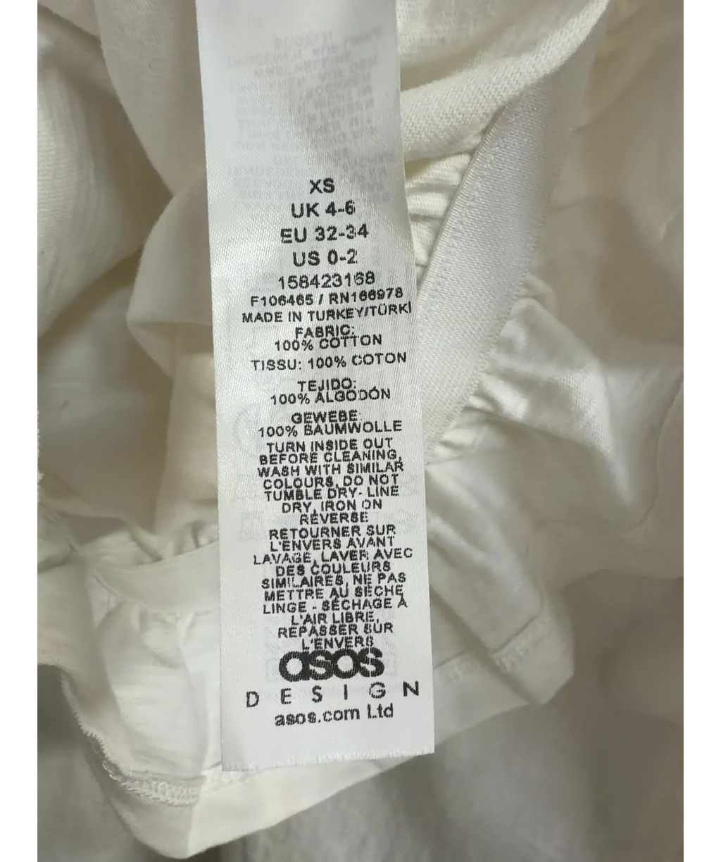 ASOS White Colour, size UK 6 — label