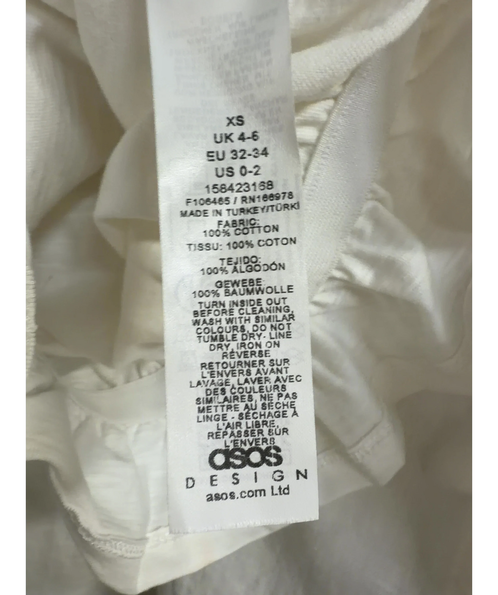 ASOS White Colour, size UK 6 — care label