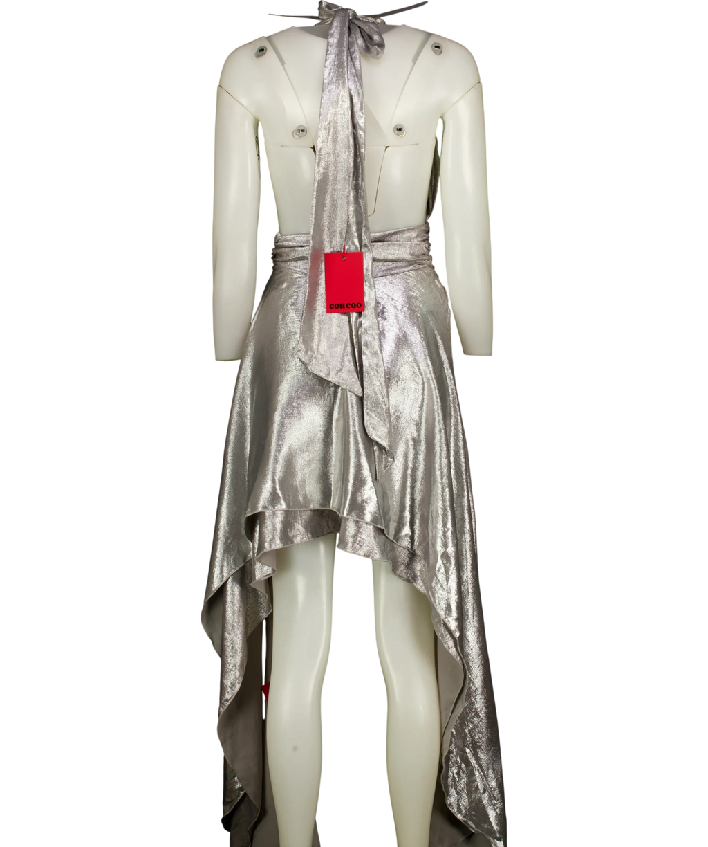 Coucoo silver Colour, size UK XS — back
