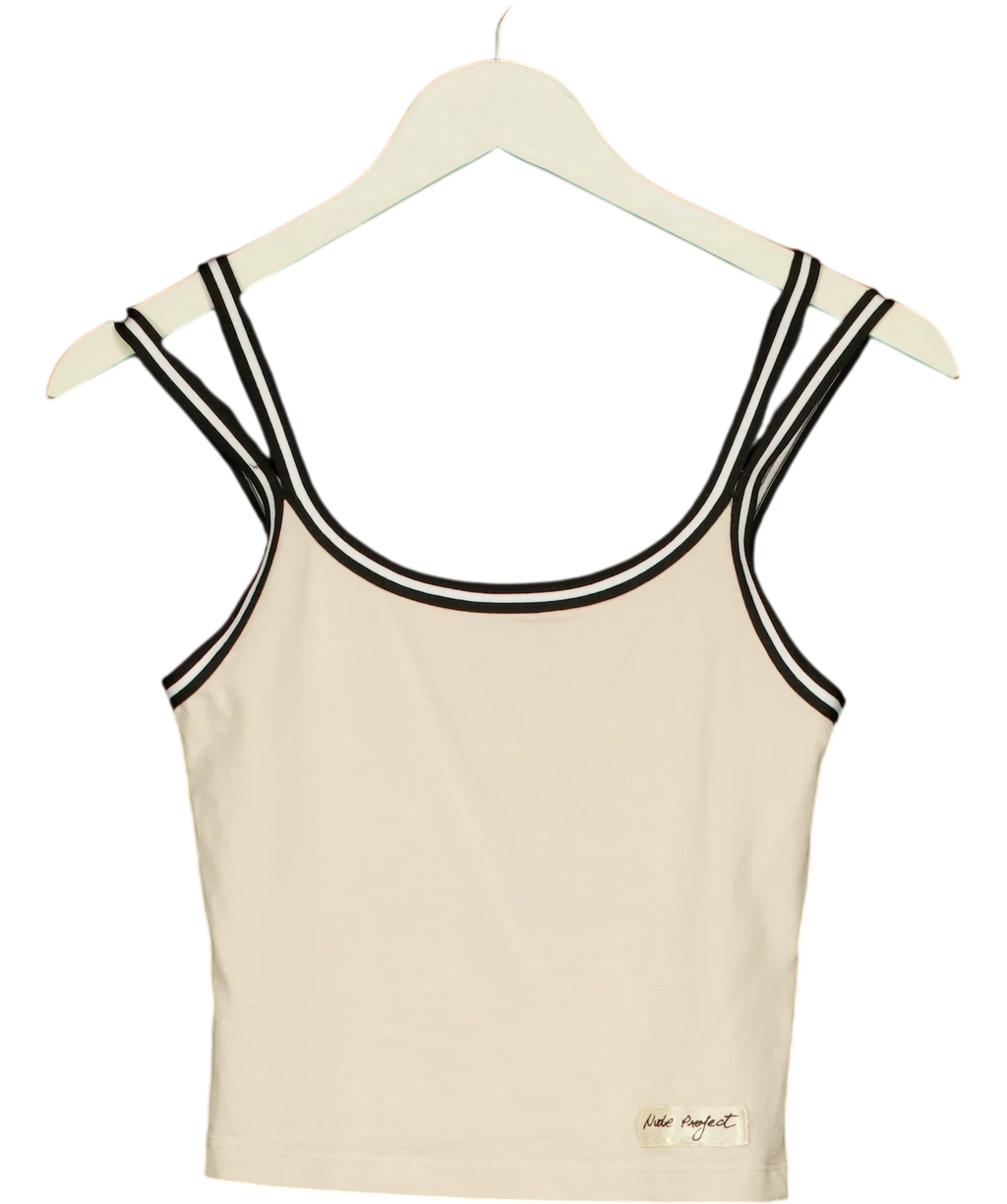 Nude Project Beige Colour, size UK S — front