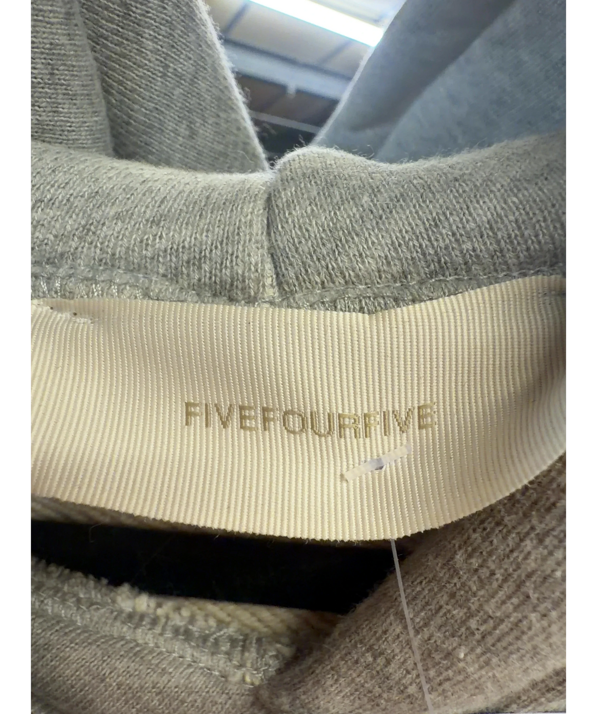 FIVEFOURFIVE Grey Colour, size UK M — detail