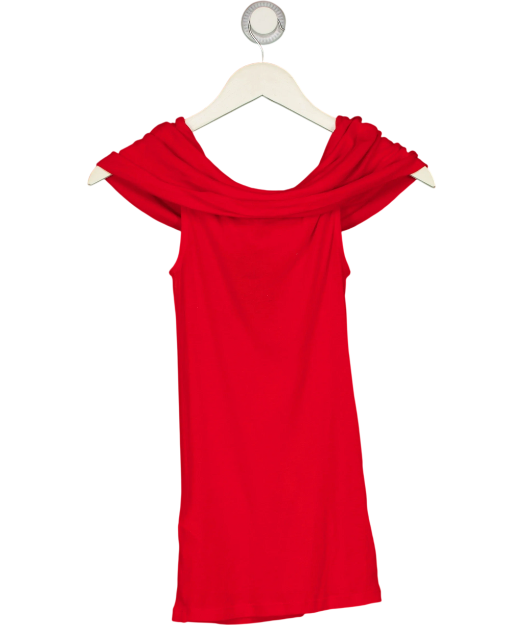 Massimo Dutti Red Colour, size UK XS — back