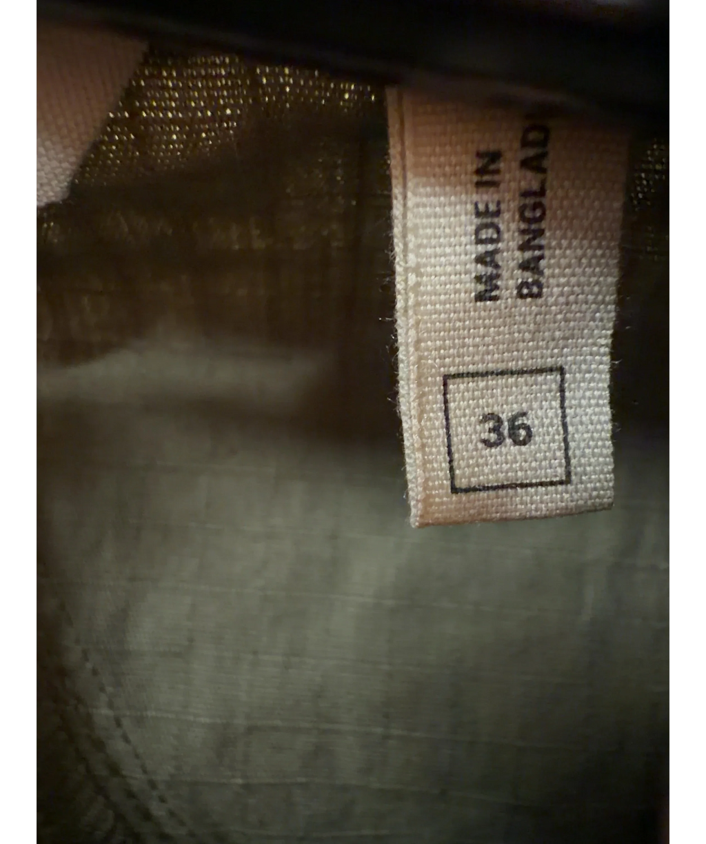 Weekday Green Colour, size UK 8 — care label