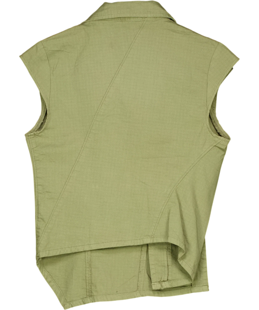Weekday Green Colour, size UK 8 — back