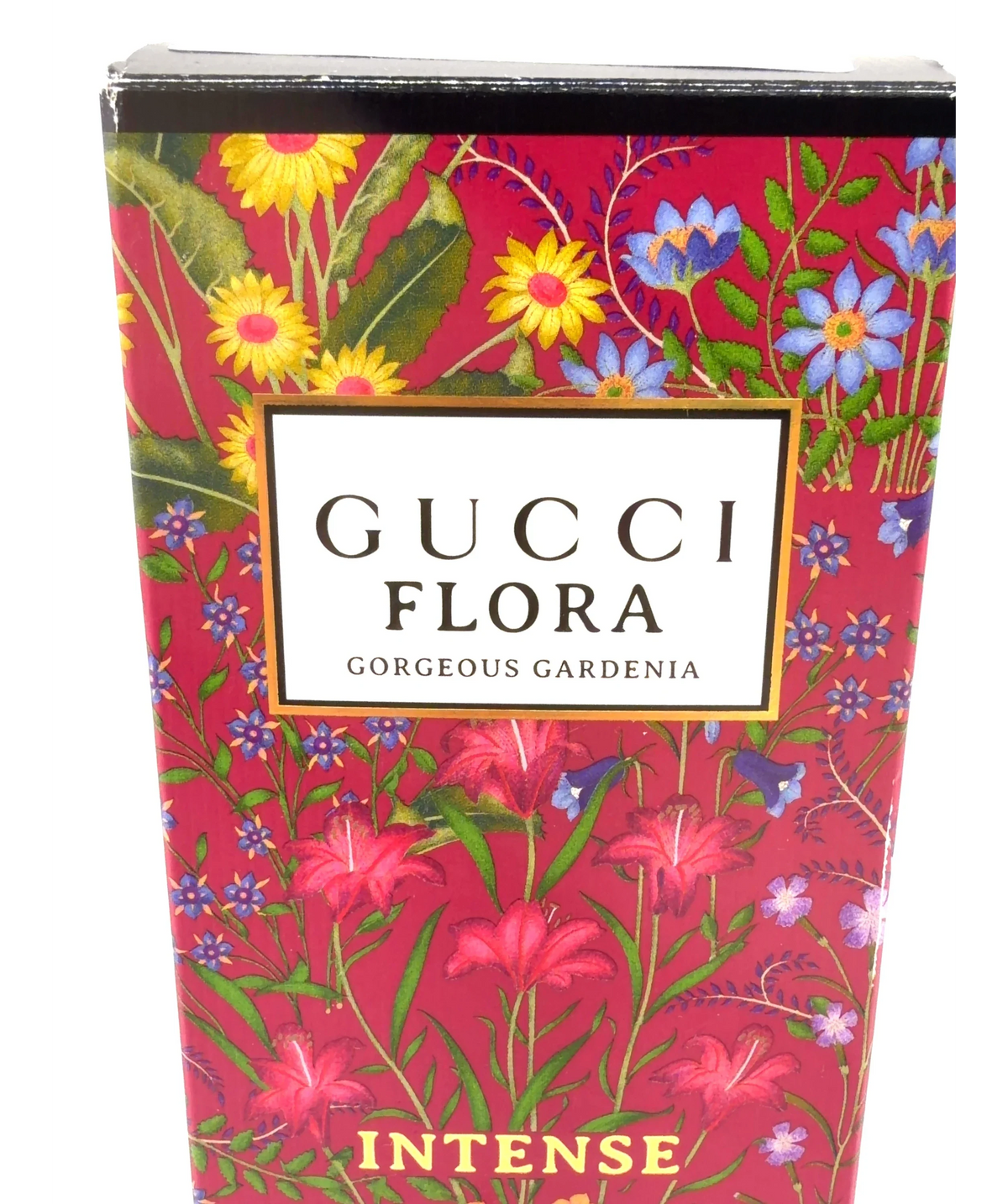 Gucci GORGEOUS GARDENIA FLORA GORGEOUS GARDENIA, size 100ml — label