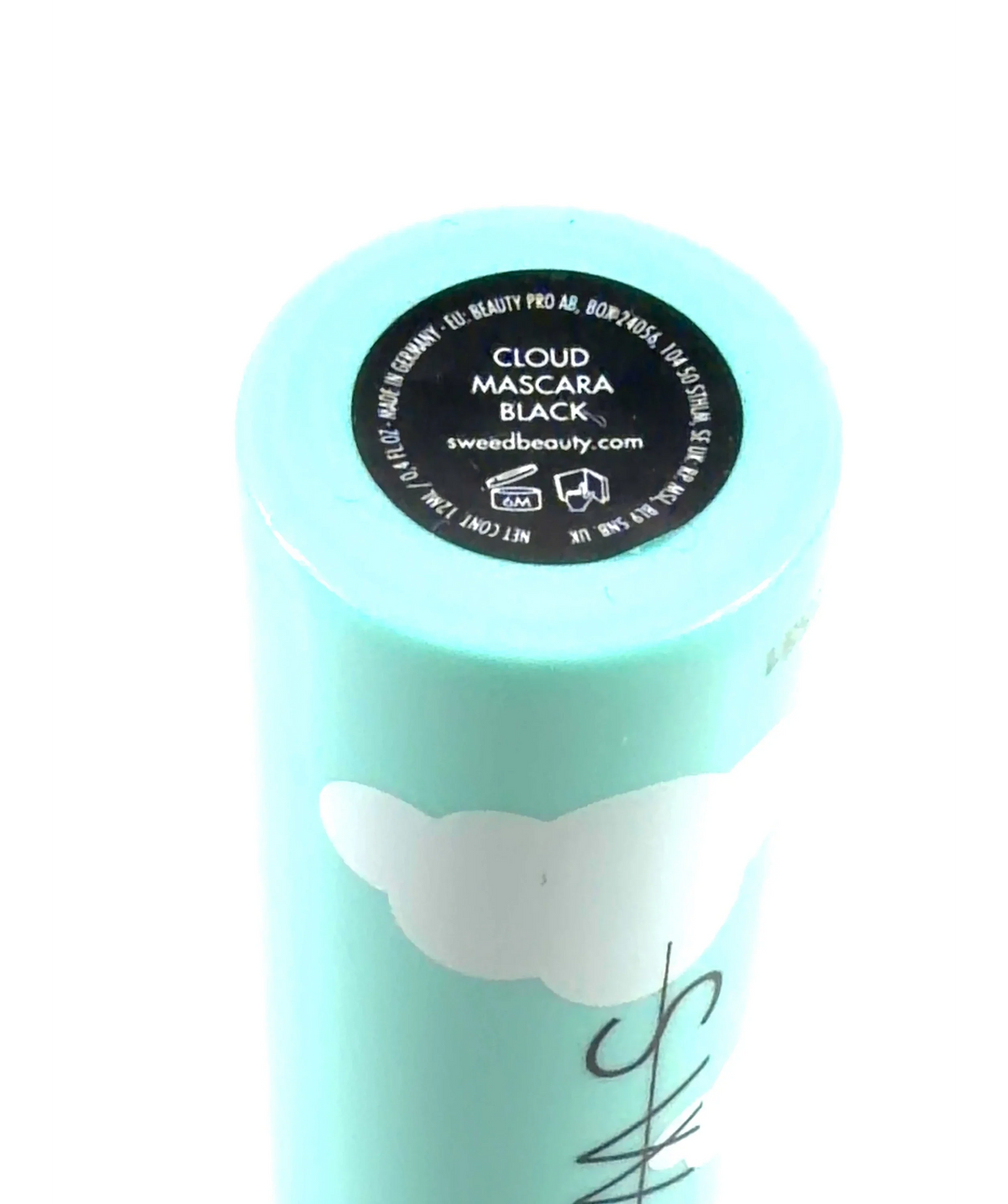 SWEED BLACK CLOUD MASCARA BLACK, size 12ml — care label