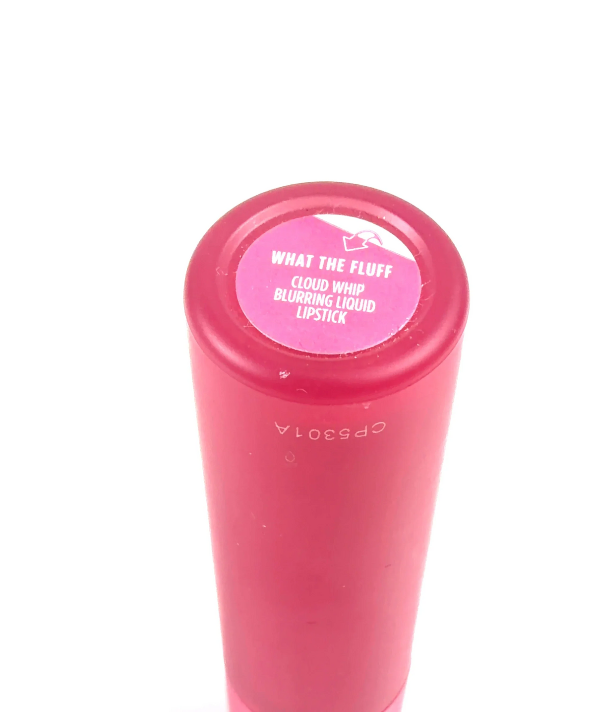 colourpop WHAT THE FLUFF Cloud Whip Blurring Liquid Lipstick — fabric detail