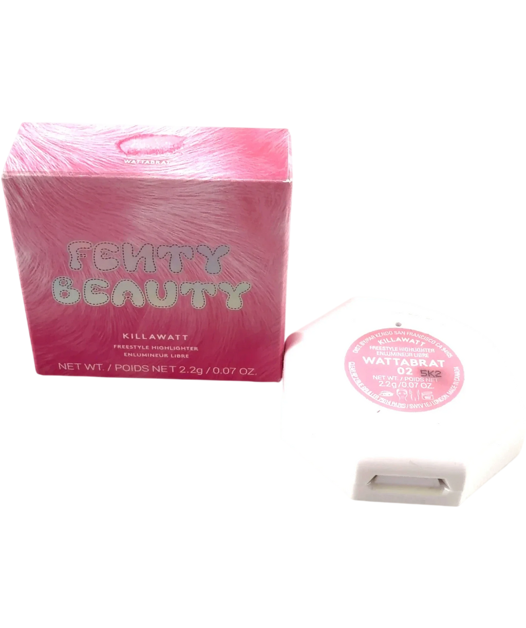 Fenty 02 WATTABRAT Mini Killawatt Freestyle Highlighter, size 2.2g — back
