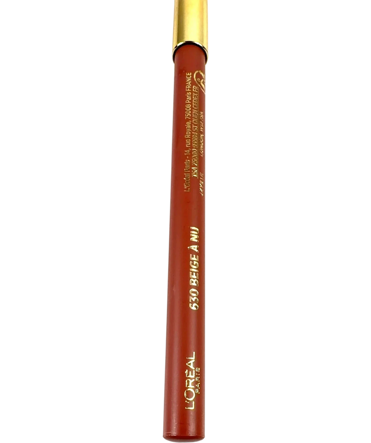 L'Oreal 630 BEIGE À NU L'Oreal Paris Color Riche Lip Liner 630 Beige A Nu 1.2g — front