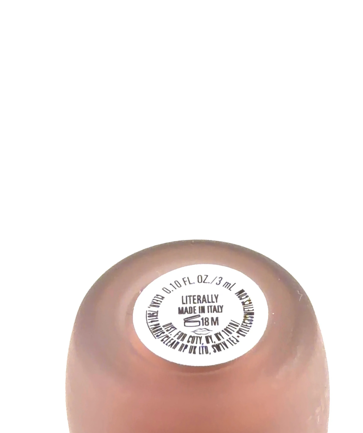 Kylie Jenner LITERALLY Supple Kiss Lip Glaze, size 3ml — care label
