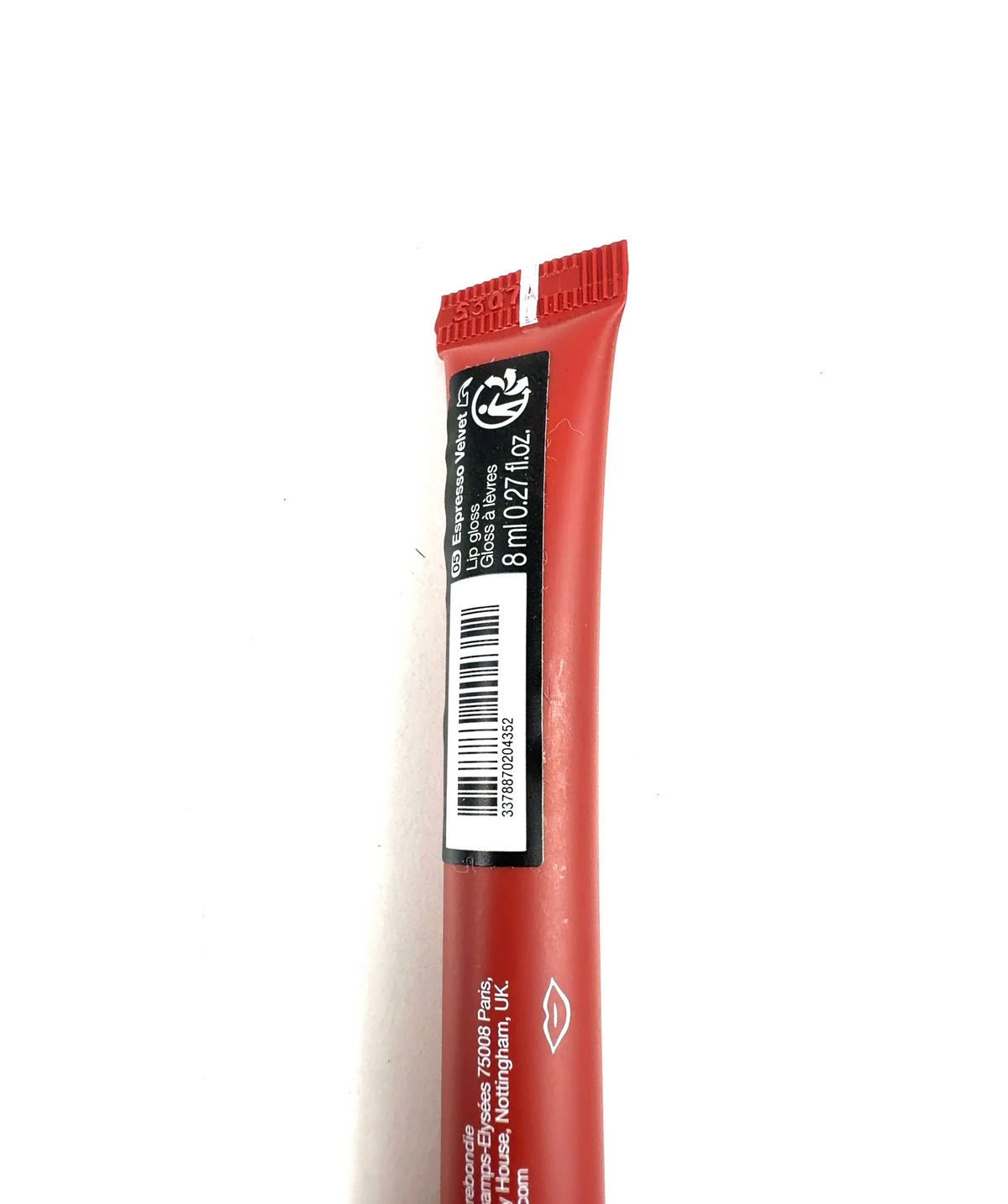 sephora 05 Espresso Velvet Gloss Balm, size 8ml — detail