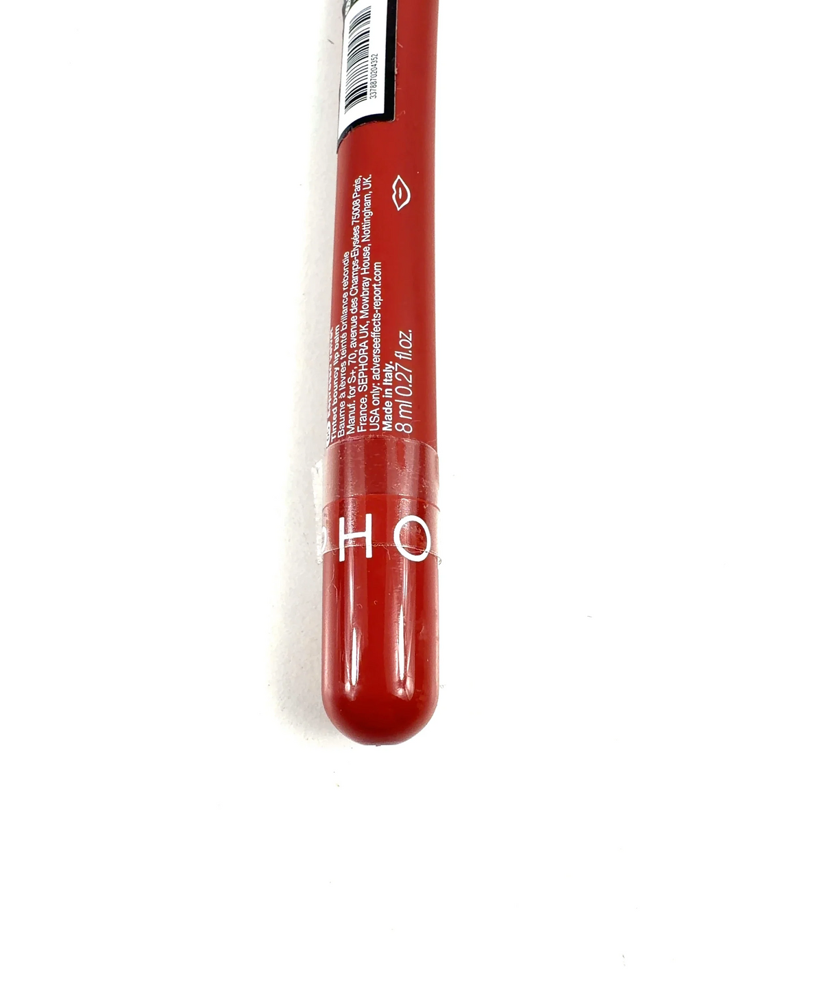 sephora 05 Espresso Velvet Gloss Balm, size 8ml — label