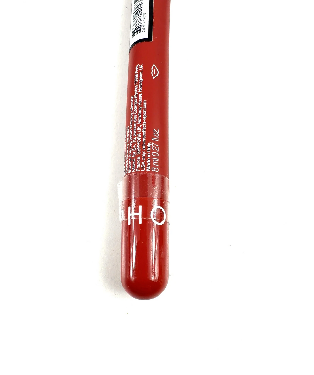 sephora 05 Espresso Velvet Gloss Balm, size 8ml — care label