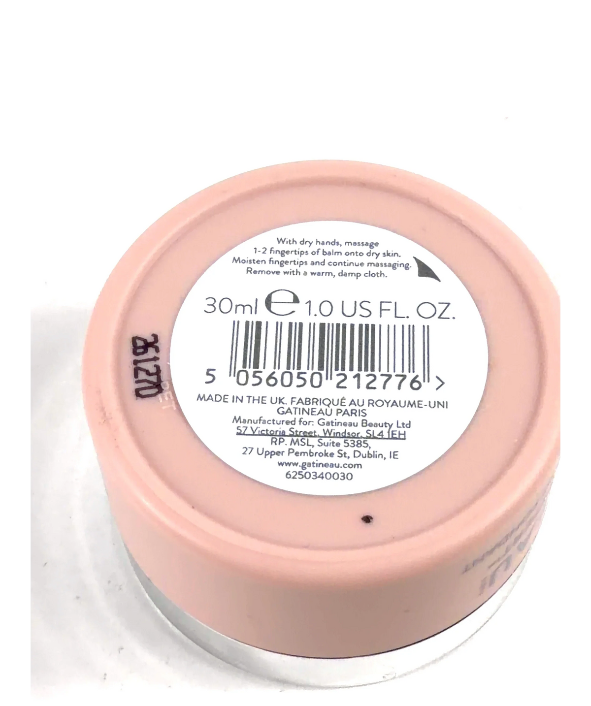 gatineau Collagene Expert Melting Cleansing Balm 100ml, size 30ml — care label