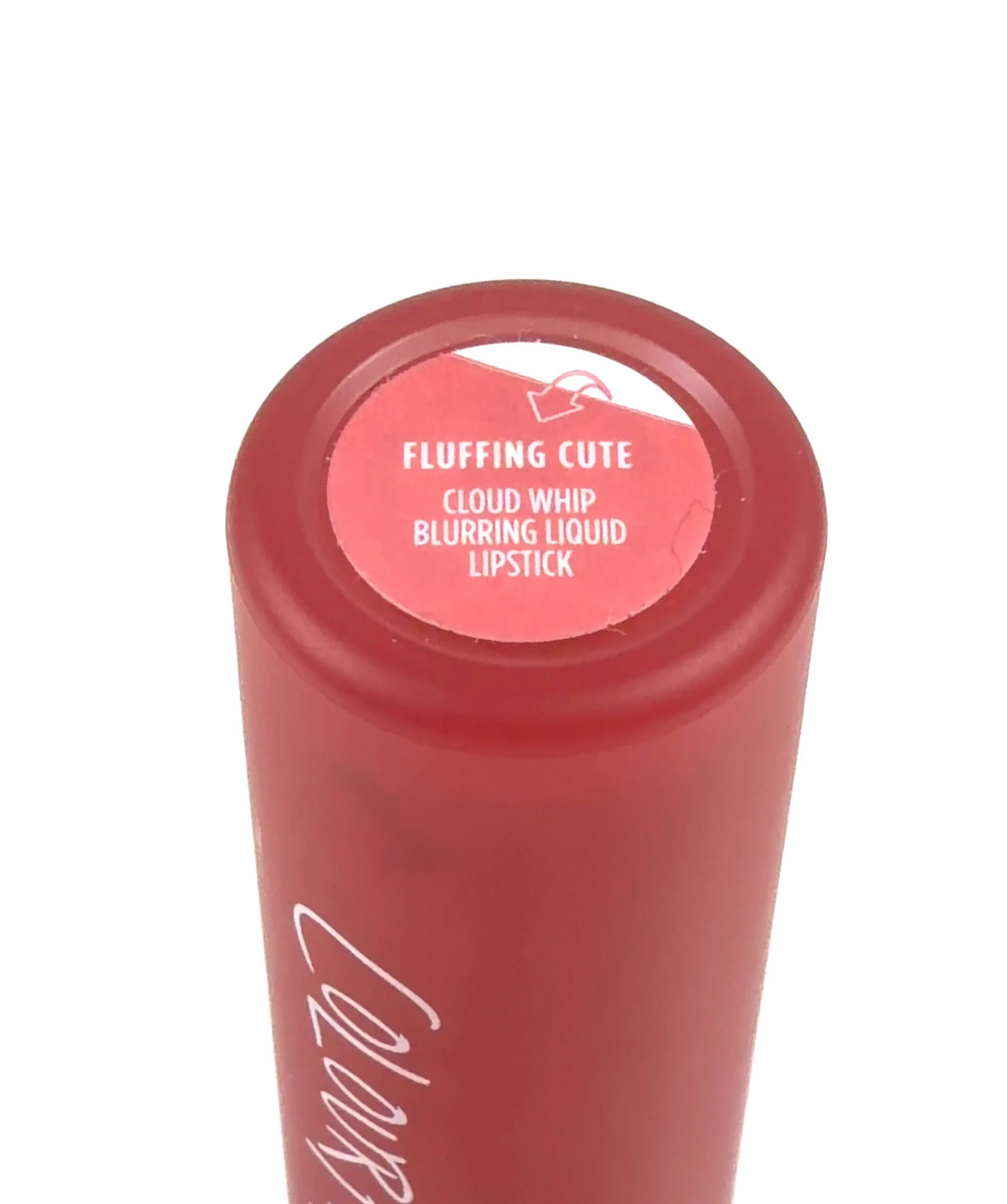 colourpop FLUFFING CUTE CLOUD WHIP BLURRING LIQUID LIPSTICK — care label