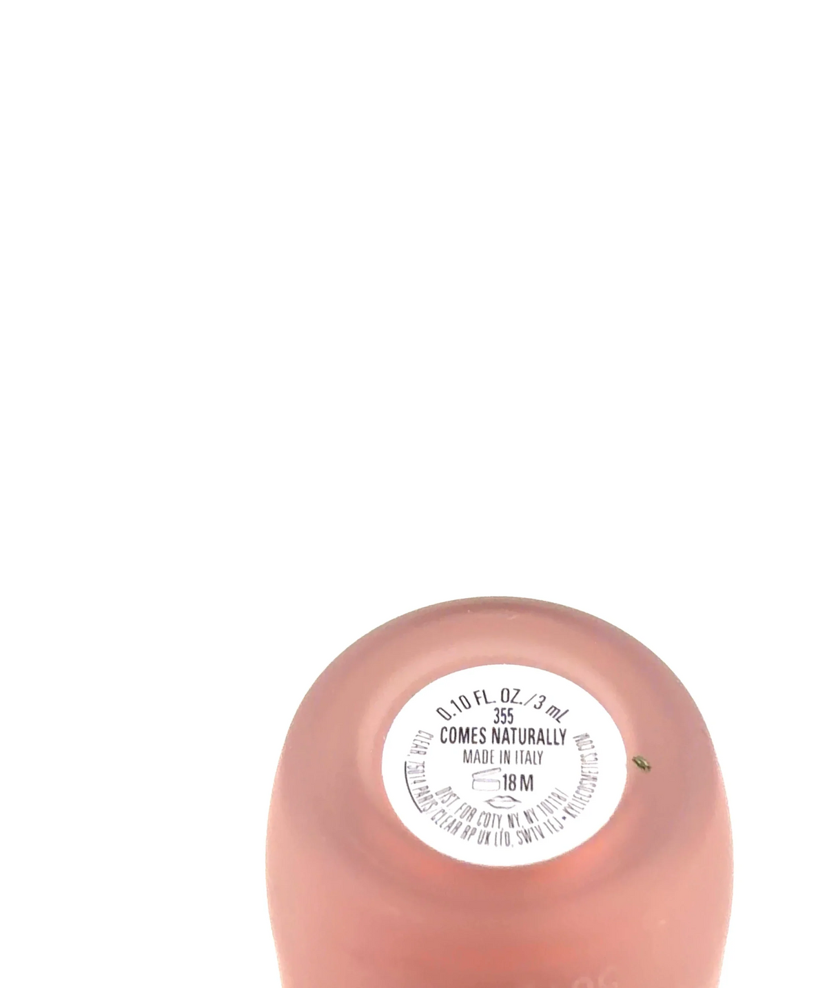 Kylie Cosmetics 355 COMES NATURALLY SUPPLE KISS LIP GLAZE, size 3ml — detail