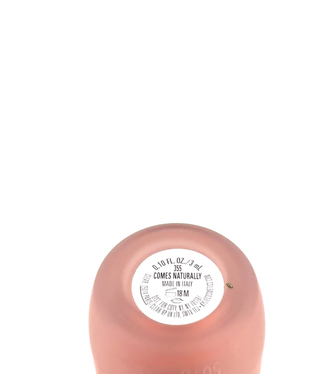 Kylie Cosmetics 355 COMES NATURALLY SUPPLE KISS LIP GLAZE, size 3ml — fabric detail