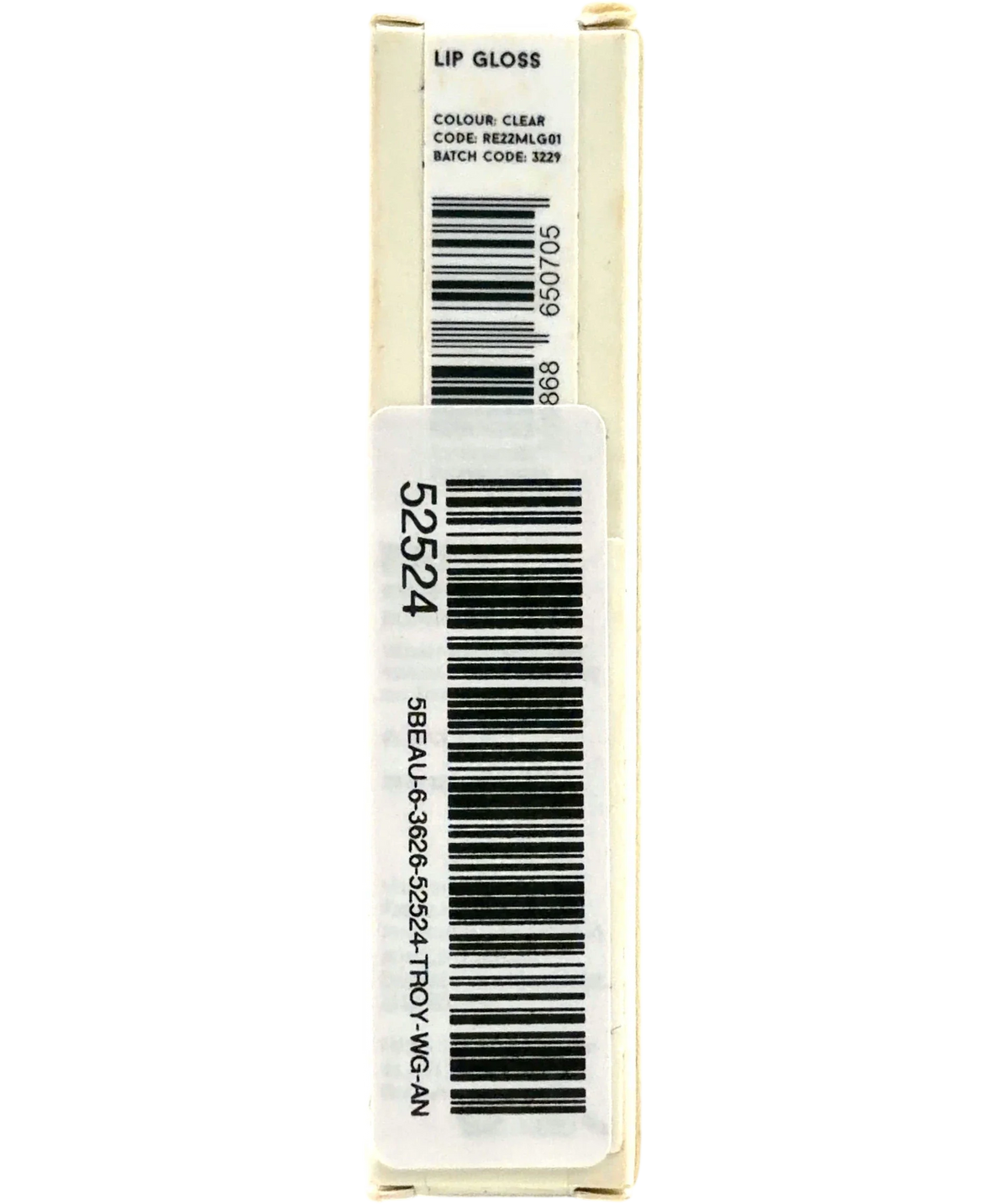 Refy CLEAR LIP GLOSS BRILLANT À LÈVRES, size 5ml — back