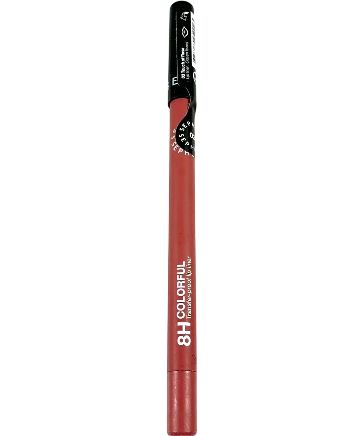 sephora 03 Touch of Rose Collection 8H Colorful Transfer-Proof Lip Liner, size 1.2g — front