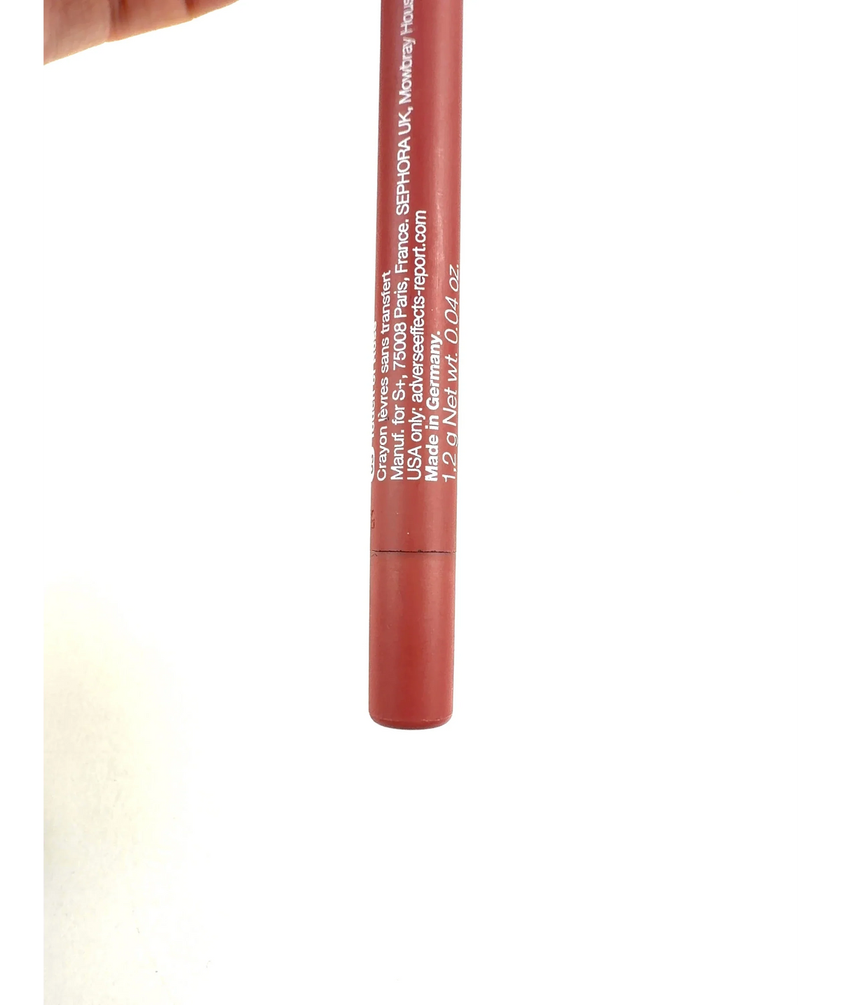 sephora 03 Touch of Rose Collection 8H Colorful Transfer-Proof Lip Liner, size 1.2g — detail