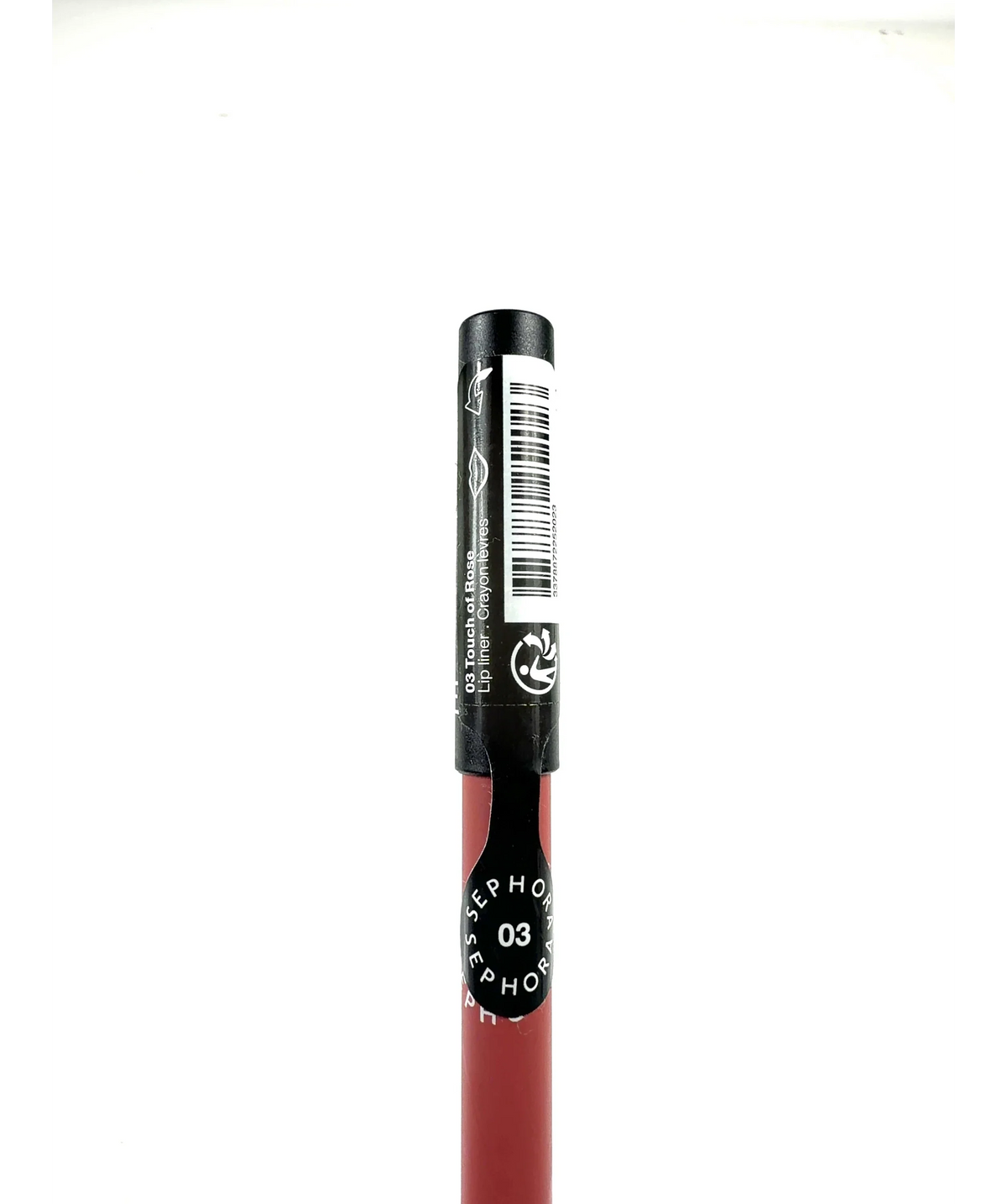 sephora 03 Touch of Rose Collection 8H Colorful Transfer-Proof Lip Liner, size 1.2g — care label