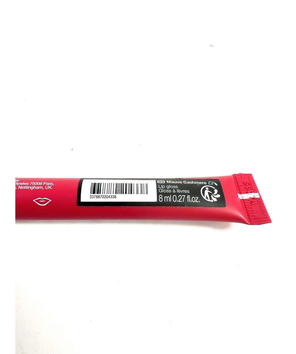 sephora 03 Mauve Cashmere Gloss Balm, size 8ml — care label