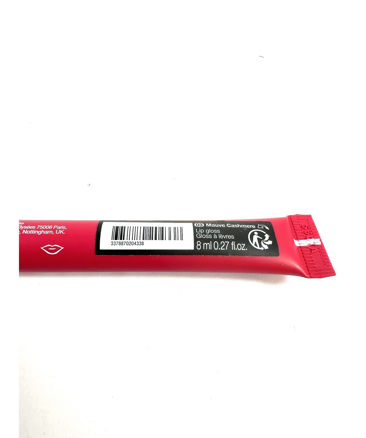 sephora 03 Mauve Cashmere Gloss Balm, size 8ml — care label