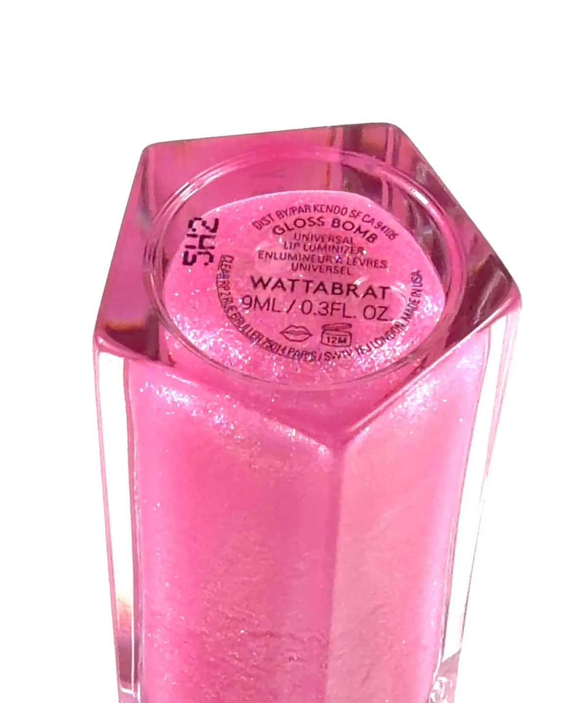 Fenty WATTABRAT GLOSS BOMB, size 9ml — care label