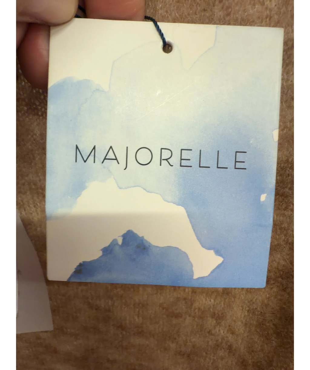 Majorelle Beige Avalee Dress, size UK M — detail