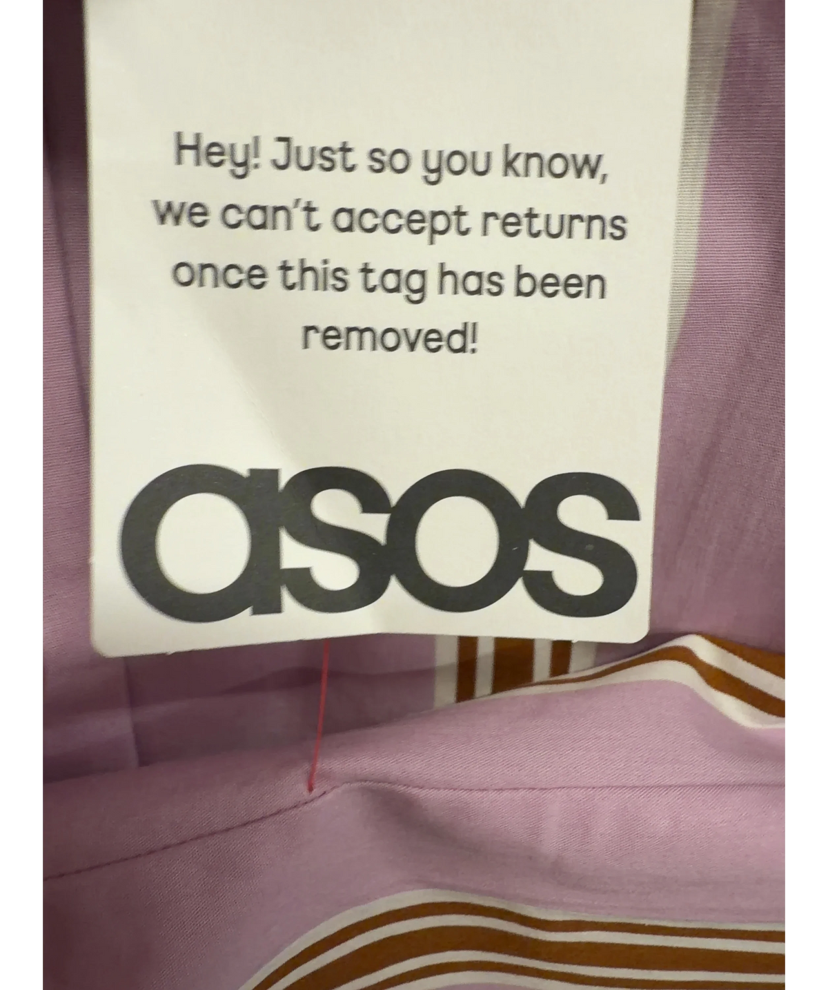 ASOS pink Colour, size UK XS — detail